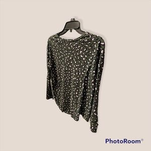 Old Navy girls XL long sleeve animal print shirt